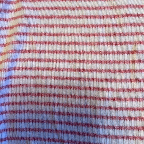 First Impressions Onesie, XL, 27-32 pounds. Pink white stripe. So cute - Picture 4 of 4